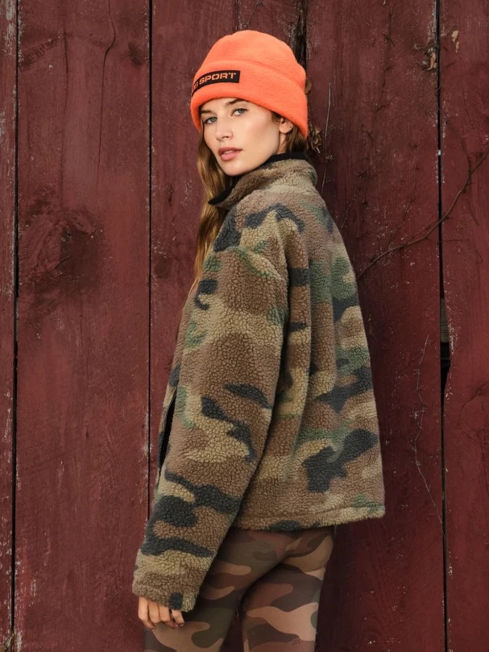 NWT Dairy Boy DB Sport Funky Fleece decoy camo in earth, size M/L - Picture 4 of 9